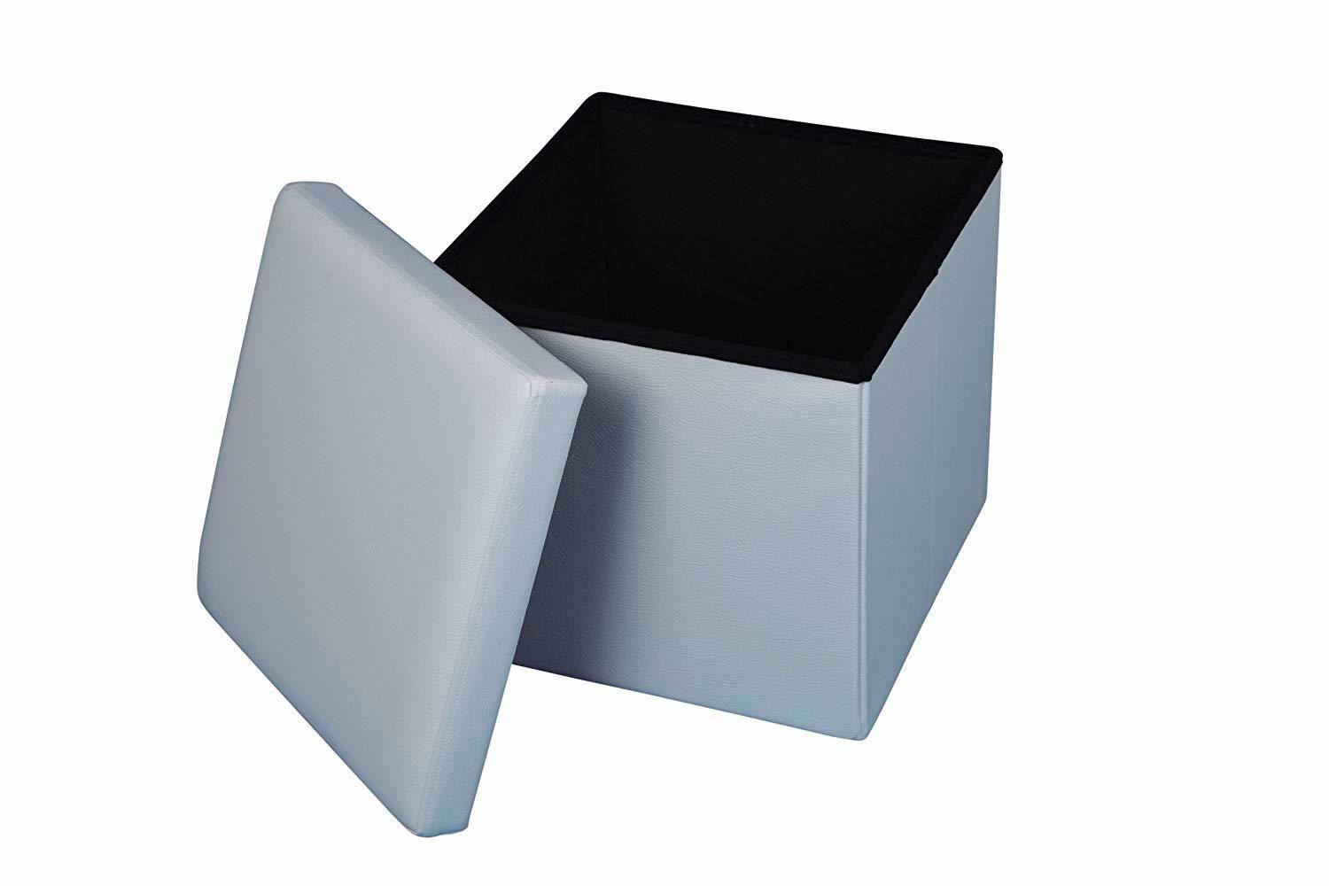 Sitzwürfel Storecube - Weiß, Basics, Kunststoff (38/38/38cm) - Echtwerk