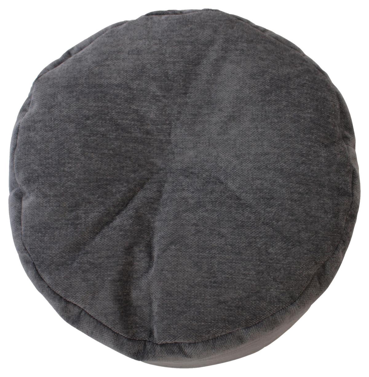 Sitzsack Drops Grau Indoor Mit Styroporkugeln-Füllung - Grau, MODERN, Textil (45/25/45cm) - Ondega