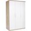 Kleiderschrank Wien B:136cm Alpinweiß/san Remo Eiche Dekor - Eichefarben/Weiß, KONVENTIONELL, Holzwerkstoff (136/212/56cm) Kleiderschrank Wien B:136cm Alpinweiß/san Remo Eiche Dekor - Eichefarben/Weiß, KONVENTIONELL, Holzwerkstoff (136/212/56cm)
