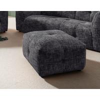 Hocker Velice, Schwarz B: 72 Cm - Schwarz, Design, Textil (72/44/72cm) - Livetastic