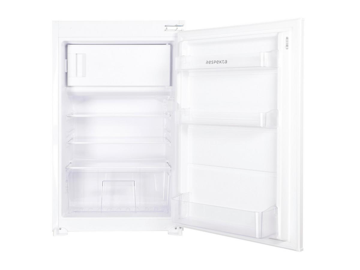 Kühlschrank Respekta Karlsson Weiß B: 54cm - Weiß, Basics, Glas/Metall (54/87,5/54,5cm) - Respekta