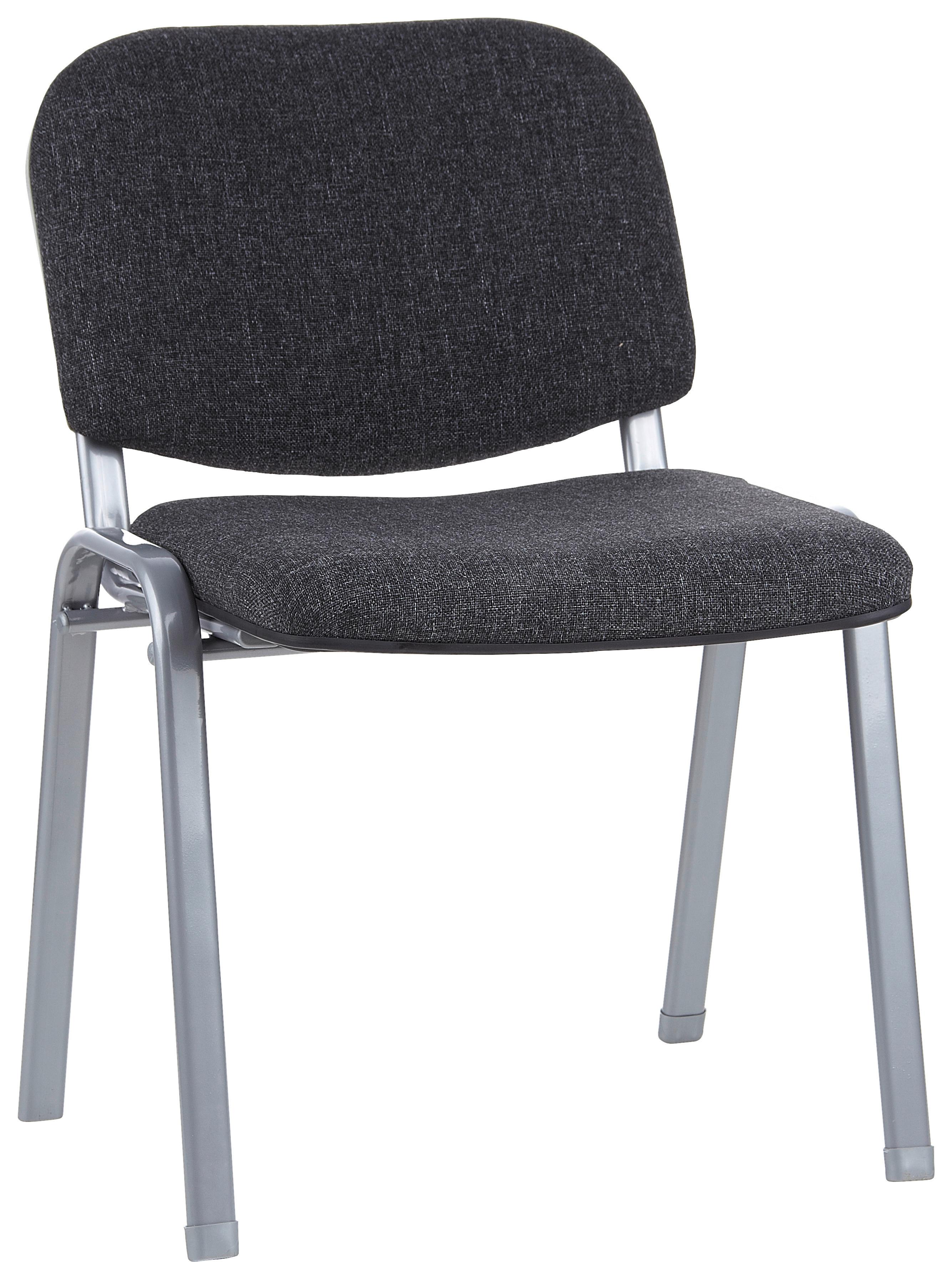 Besucherstuhl Xt 600 Stapelbar Anthrazit Bis 100 Kg