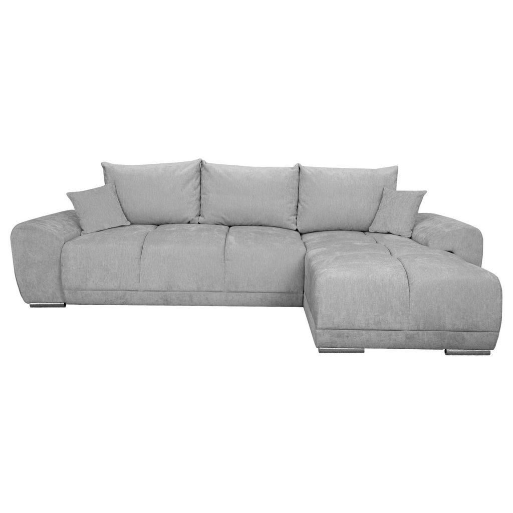 ECKSCHLAFSOFA Ramon, Hellgrau S: 296x182 cm