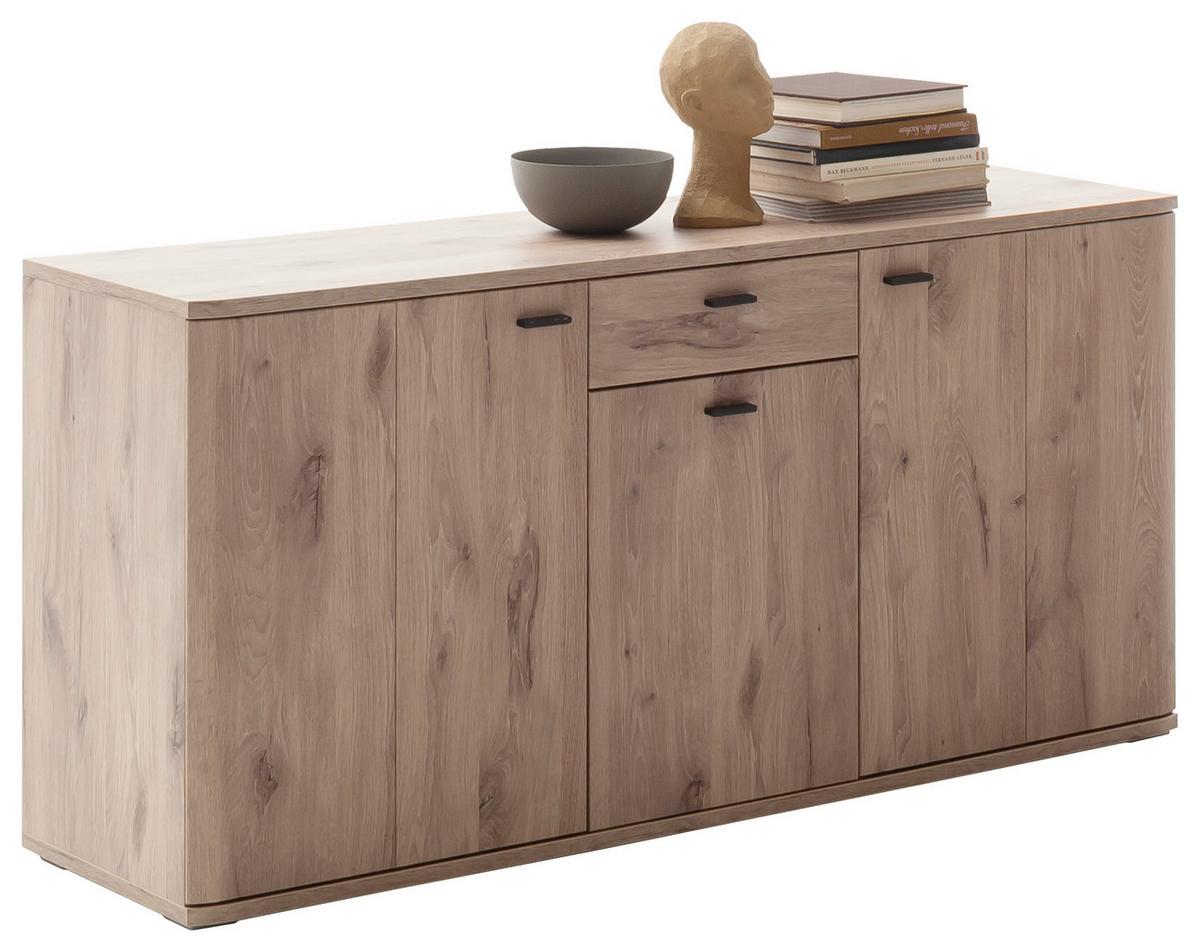 Sideboard 149 cm Prato Eichefarben - Eichefarben, Design, Holzwerkstoff (149/78/44cm) - MID.YOU