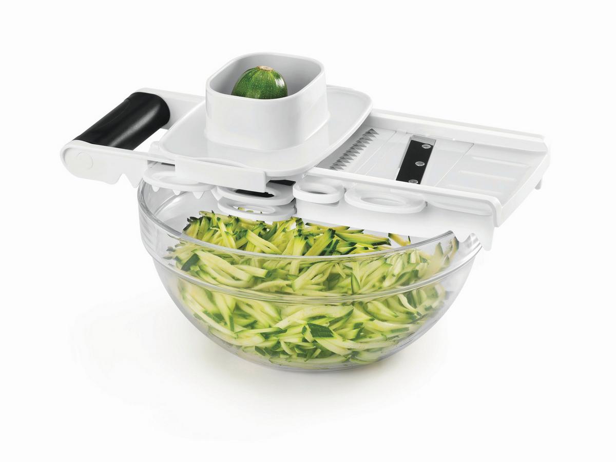 Allzweckreibe Profi Mandolino - Weiß, Basics, Kunststoff/Metall (11,9/34,2/8,6cm) - Metaltex