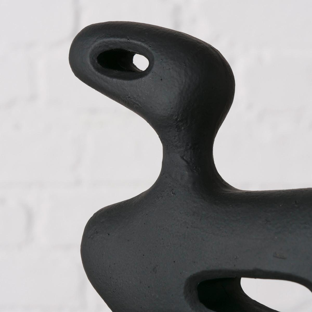 SOCHA PECO I - čierna, Modern, prírodné materiály (15/28/7,5cm) - Modern Living