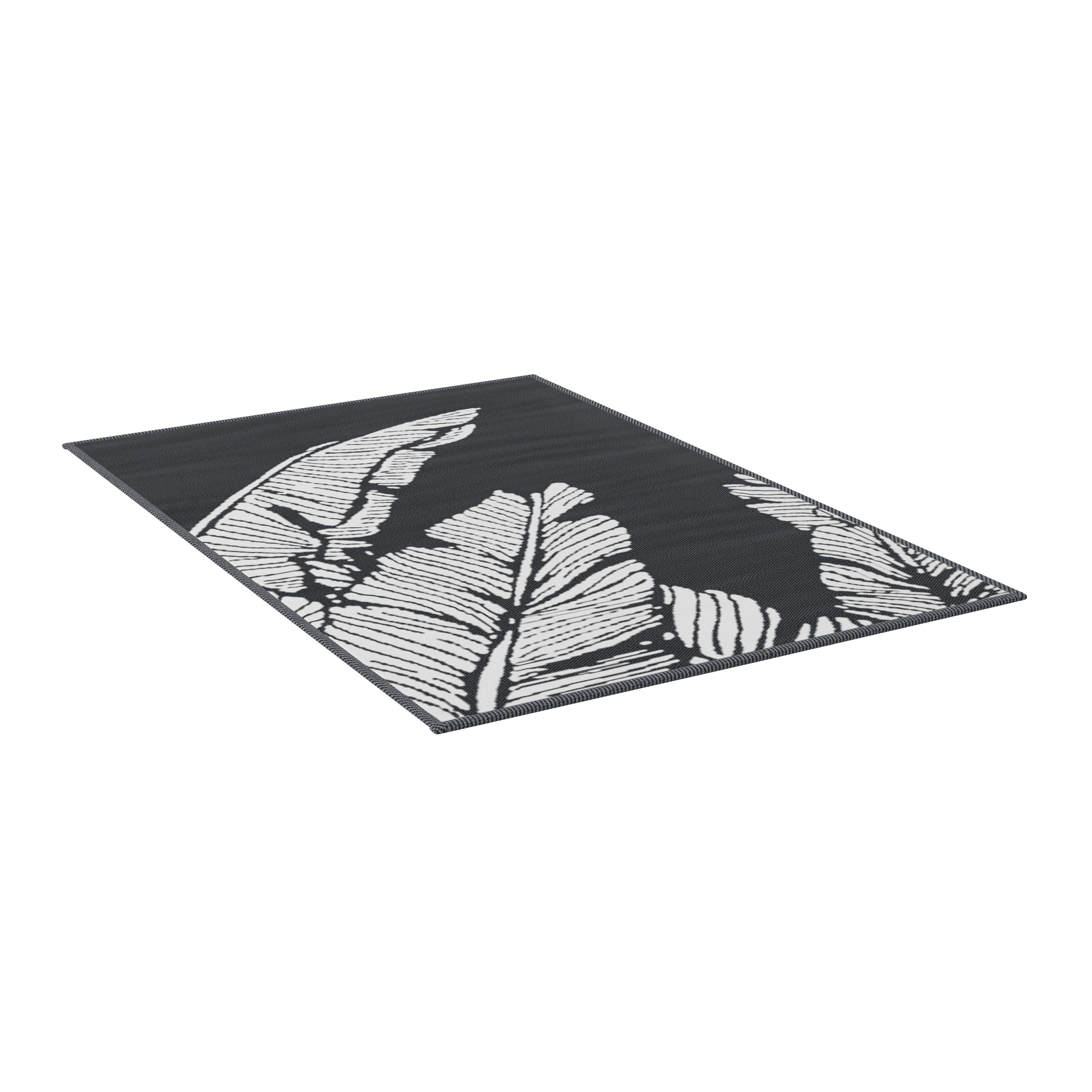 VENKOVNÍ KOBEREC FLAVIA - černá, Moderní, plast (120/180cm) - Bessagi Garden
