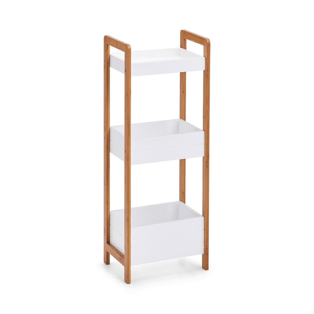 Standregal Bambus BxHxT: 28x20x74 cm, 3 Ablagen