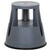 Tritthocker Tio-M I Dunkelgrau - Dunkelgrau, MODERN, Kunststoff (48/43/48cm) - MID.YOU