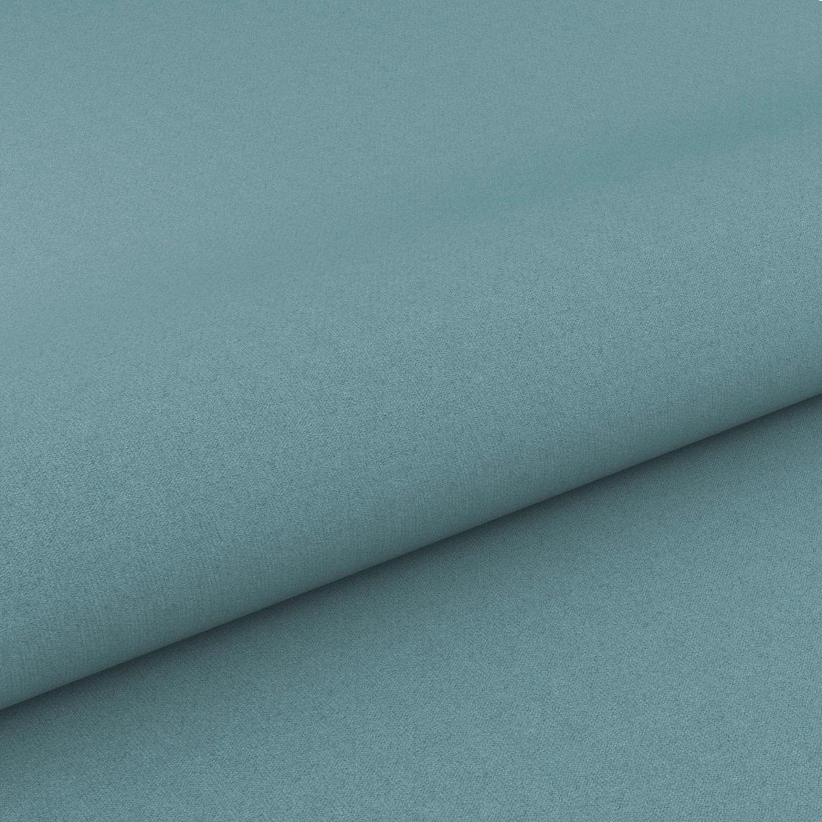 Polsterbett Remi - Türkis/Chromfarben, MODERN, Holz/Textil (90/200cm)