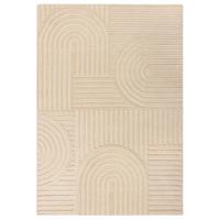 Wollteppich Wollteppich Naturfarbenb:170cm - Naturfarben, Basics, Textil (170/120cm)