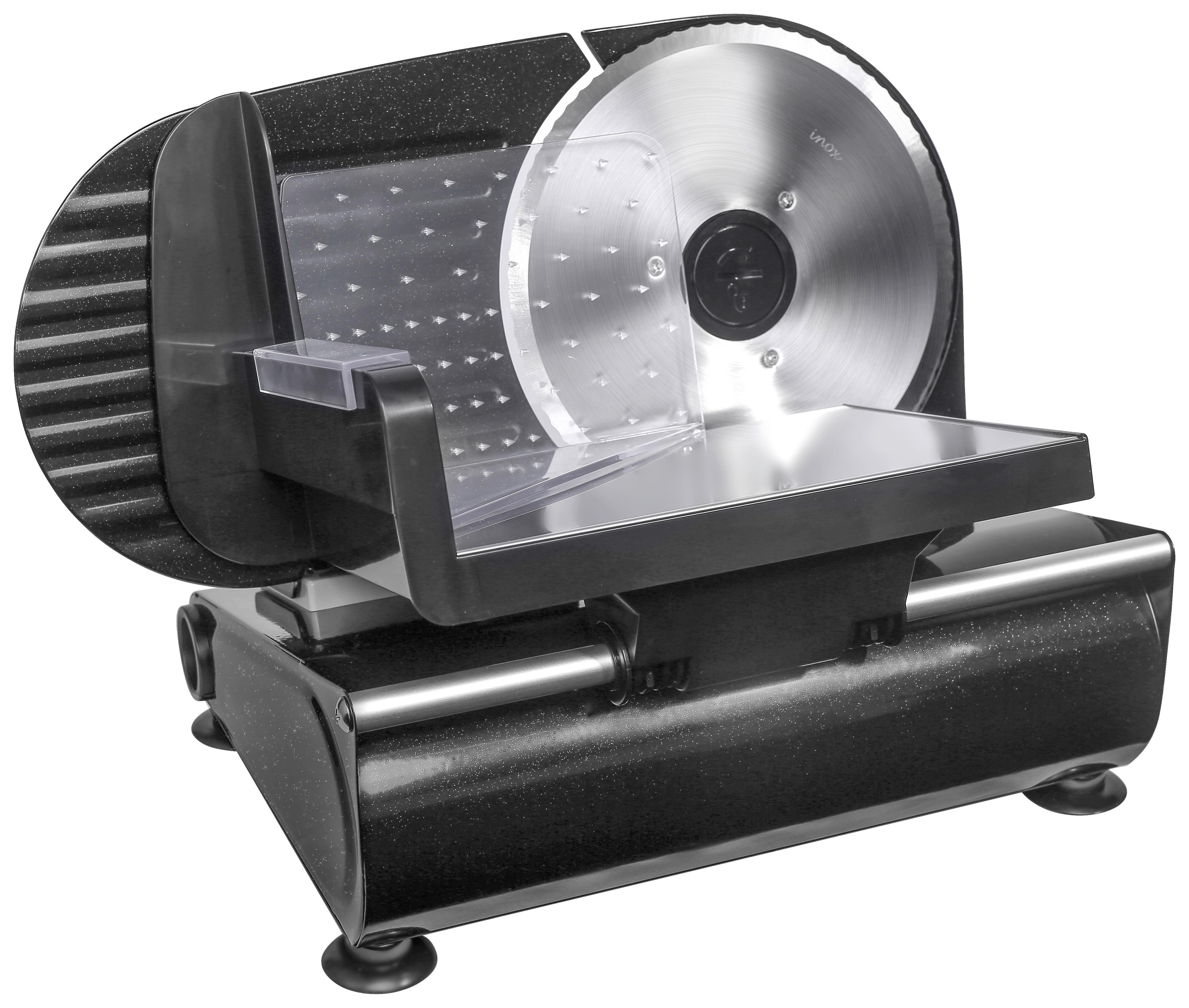 Allesschneider AS 520 150 W 220-240V - Schwarz, Basics, Metall (31/23/27cm) - Silva Schneider