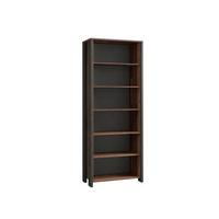 Regal Cliff B 86 cm Braun/Dunkelgrau - Dunkelgrau/Braun, Basics, Holzwerkstoff/Kunststoff (86/220,1/42cm) - MID.YOU