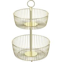Misa na ovocie IVANA - zlatá, Modern, kov (28,6/43,8cm) - Mömax