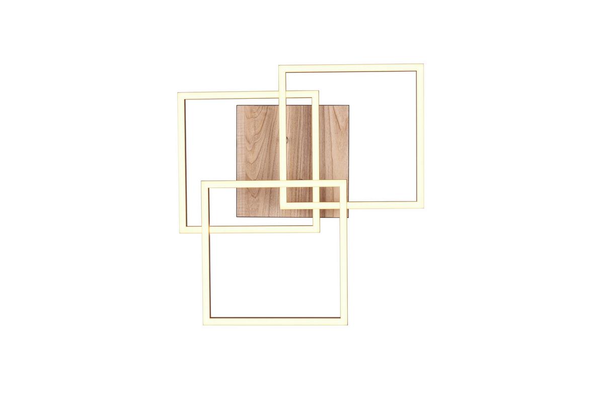 LED-Deckenleuchte R62883135 mobile - Braun, Design, Kunststoff (39/42/10cm)