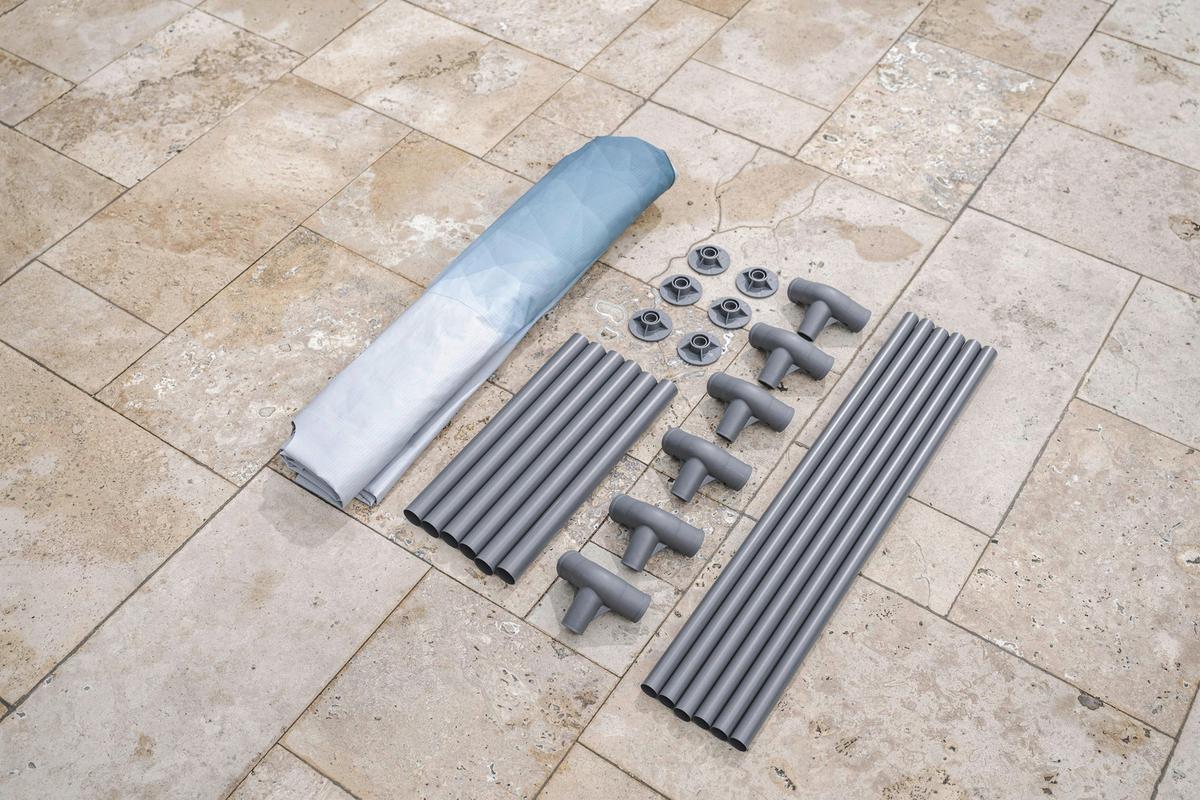 Eisbad Lennard - Blau/Grau, KONVENTIONELL, Kunststoff/Metall (90/80cm) - Bestway