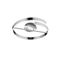 LED-Deckenleuchte R67071106 Parma - Chromfarben, Design, Metall (50/13,5cm)