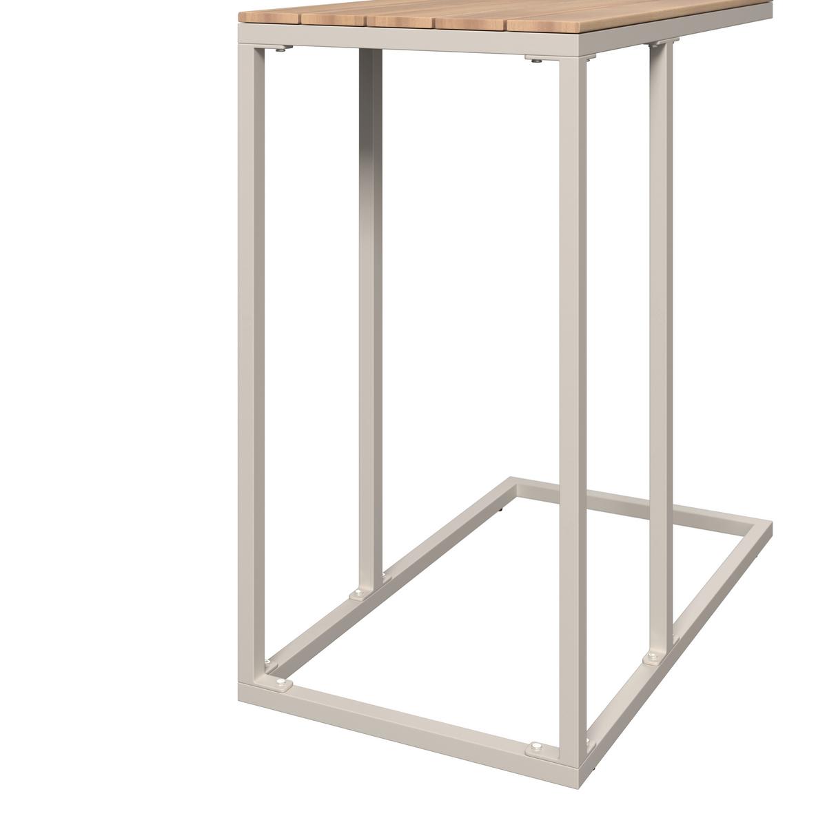 Loungegarnitur Algarve - Beige/Grau, MODERN, Holz/Textil (228/218cm) - Beldano