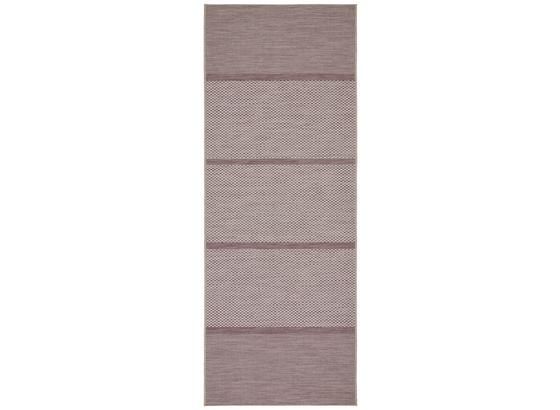 Koberec Tkaný Na Plocho Kate 1 - bílá/šeříková, Moderní, textil (80/200cm) - Modern Living Koberec Tkaný Na Plocho Kate 1 - bílá/šeříková, Moderní, textil (80/200cm) - Modern Living