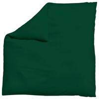 Bettdeckenbezug Knitted Jersey 200x200cm Dunkelgrün - Dunkelgrün, Basics, Textil (200/200cm) - Schlafgut