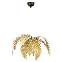 Pendelleuchte Dubai Goldfarben L: 50 Cm 22w - Goldfarben, Basics, Metall (50/50/110cm)