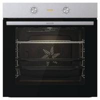 Einbau-backofen Bo6717e03x B:59,5cm Schwarz Versenkknebel - Edelstahlfarben/Schwarz, Basics, Glas/Metall (59,5/59,5/56,4cm) - Gorenje