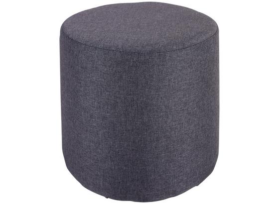 Taburetka Leo *cenový Trhák* - sivá, Basics, drevo/textil (33/33cm) Taburetka Leo *cenový Trhák* - sivá, Basics, drevo/textil (33/33cm)