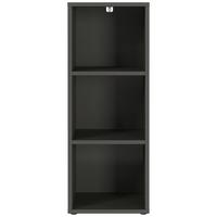 Aktenregal verstellbar B: 45cm Lissabon Holzwerkstoff Graphit - Schwarz/Graphitfarben, MODERN, Holzwerkstoff (45/120/40cm) - Germania