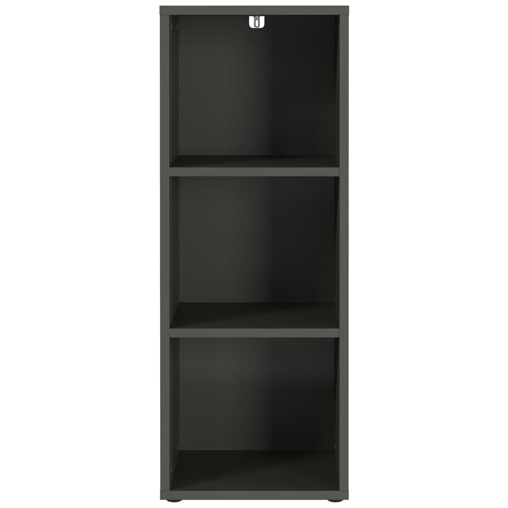 Aktenregal verstellbar B: 45cm Lissabon Holzwerkstoff Graphit