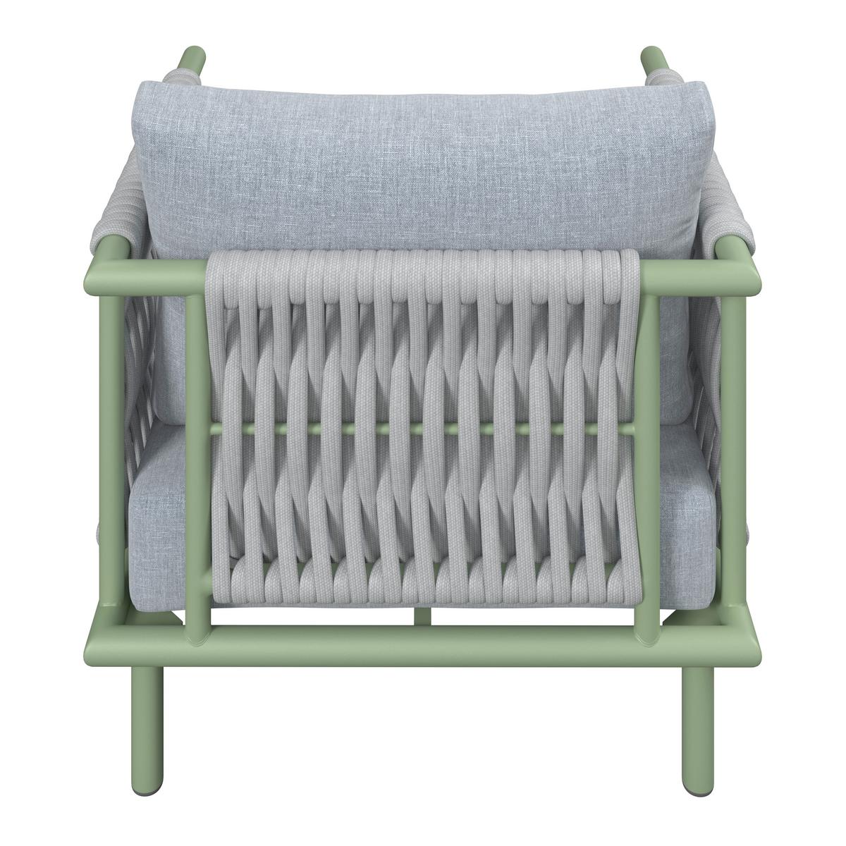 Loungegarnitur Daytona - Alufarben/Naturfarben, MODERN, Holz/Kunststoff - Beldano