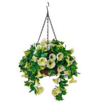 Kunstblume Luise - Multicolor/Naturfarben, KONVENTIONELL, Naturmaterialien/Kunststoff (20/28cm) - Luca Bessoni