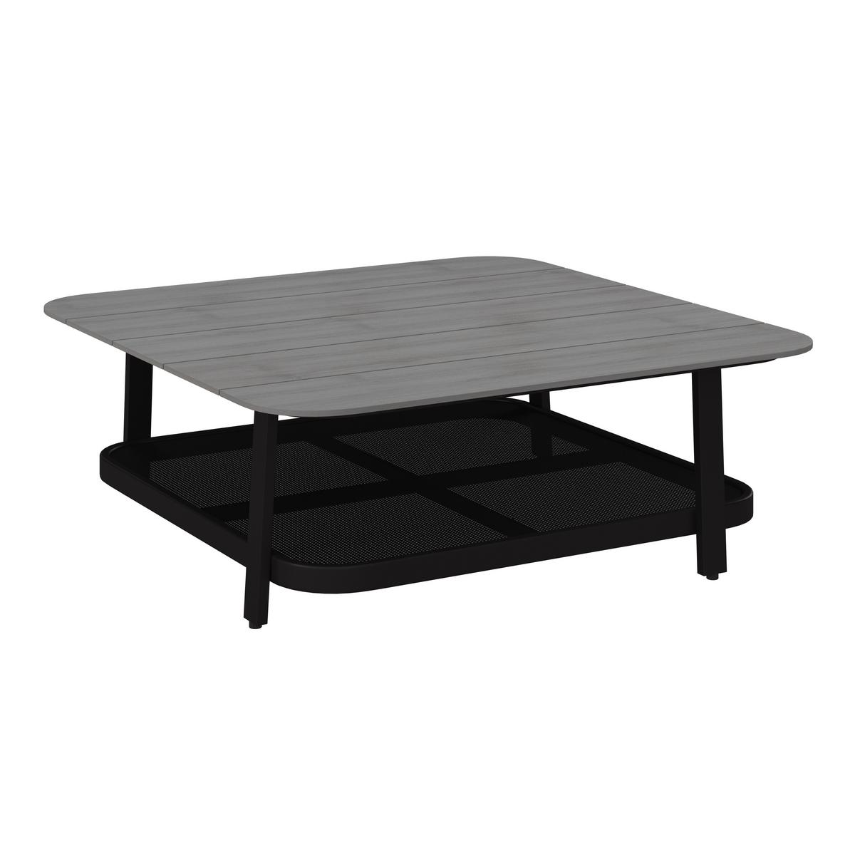 TERASOVÁ SEDACIA SÚPRAVA MARA - čierna/sivá, Modern, kov/textil (186/61/76,5cm) - Bessagi Garden