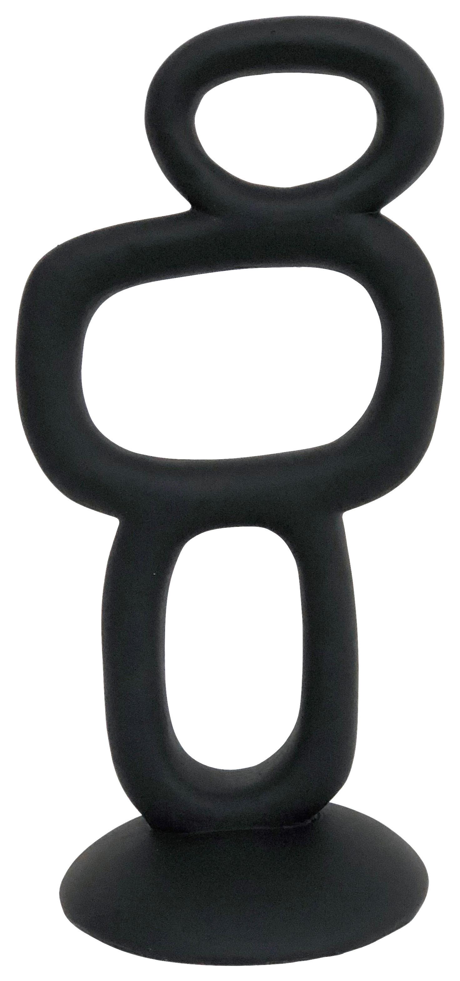 SOCHA NELE - čierna, Romantik / Landhaus, plast (13,5/28/10,8cm) - Mömax