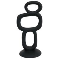 SOŠKA NELE - černá, Romantický / Rustikální, plast (13,5/28/10,8cm) - Mömax