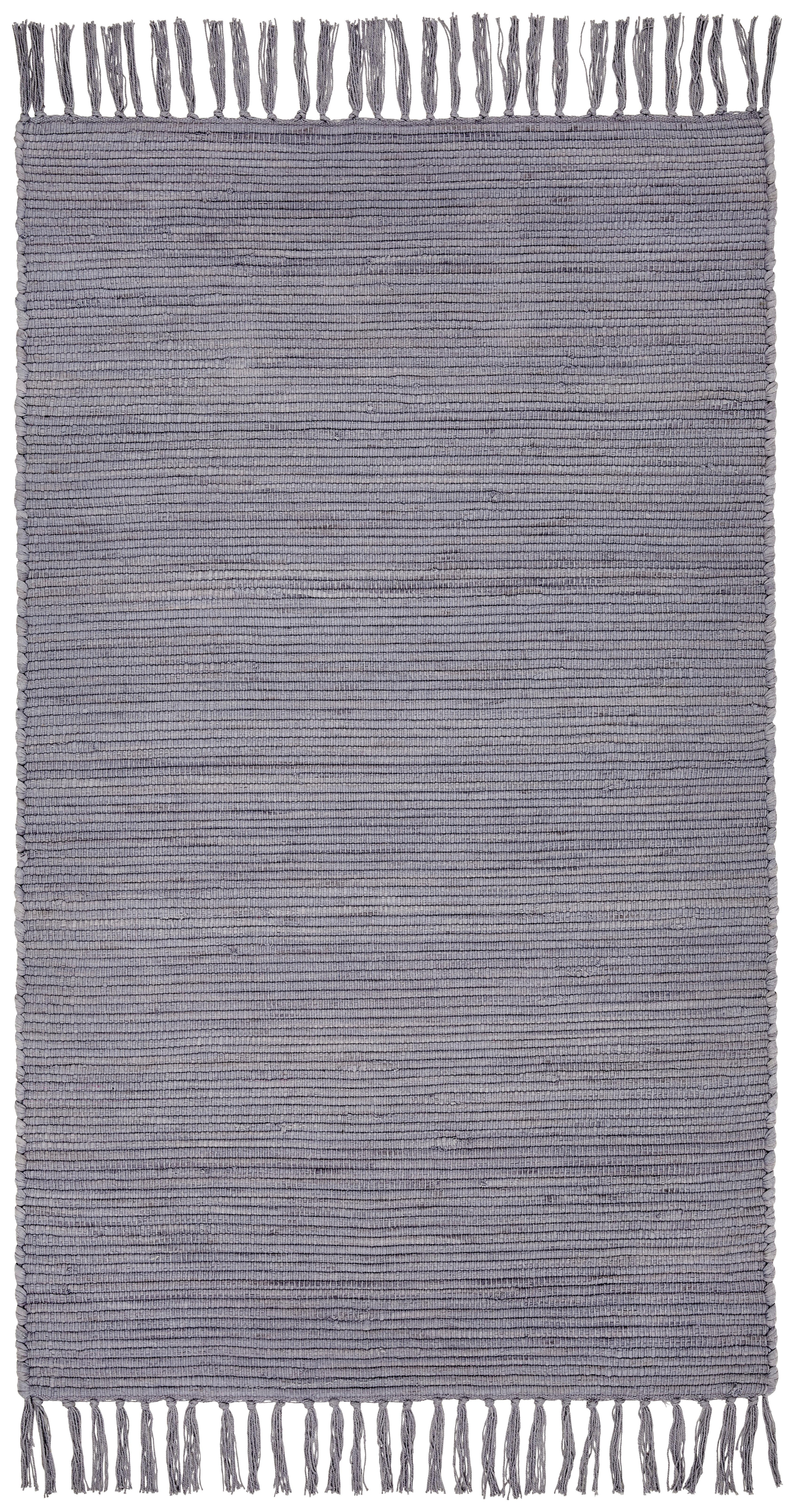 Handwebteppich Annika - Anthrazit, MODERN, Textil (70/120cm) - James Wood