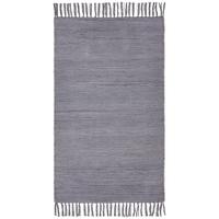 Handwebteppich Annika - Anthrazit, MODERN, Textil (70/120cm) - James Wood