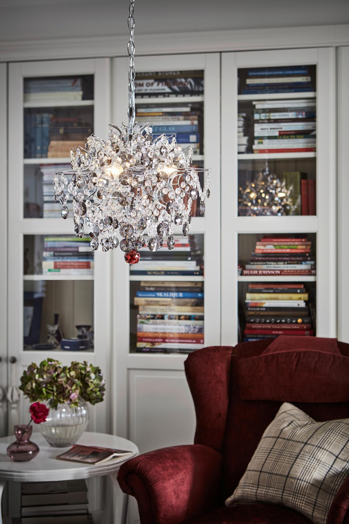 Kronleuchter Klar, 40w - Klar, Basics, Glas (40/42cm) - Markslöjd