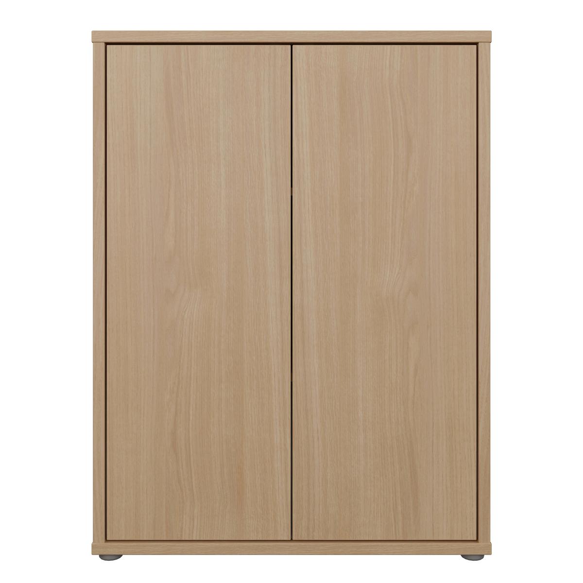 Komoda SPRINGS - barvy dubu, Moderní, kompozitní dřevo (74,5/99,1/41,5cm)