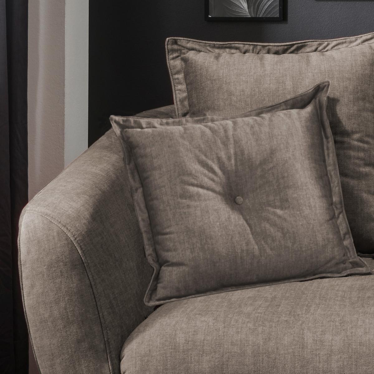 2,5-Sitzer Baggio Braun B: 196 cm - Buchefarben/Braun, MODERN, Textil (196/94/103cm) - Livetastic