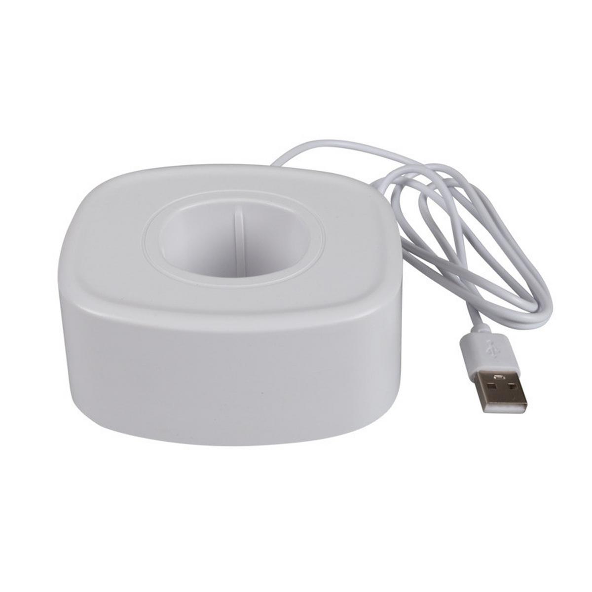 Fliegenklatsche Elektrisch 2 in 1 - Weiß, Basics (21,8/54/8cm)