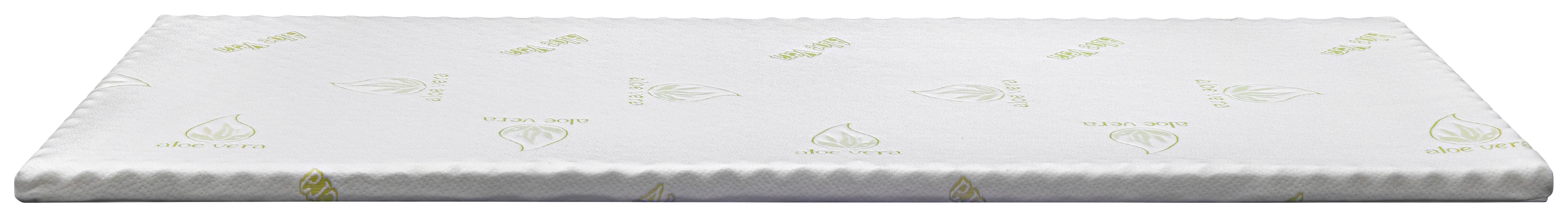 Topper Aloesense Gewellt, B: 180cm - Textil (180/200/4cm)