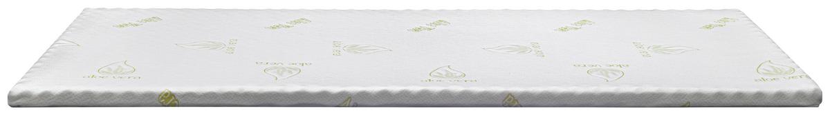 Topper Aloesense Gewellt, B: 160cm - Textil (160/200/4cm)