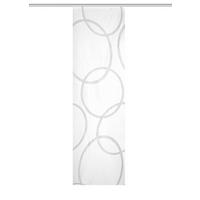 Flächenvorhang Pinale Weiß B: 57 cm - Weiß, Basics, Textil (57/225cm)