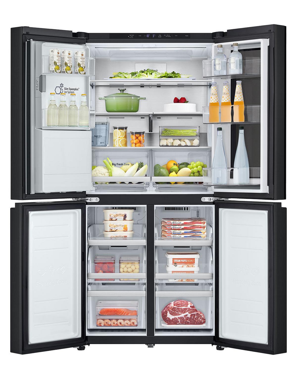 SIDE-BY-SIDE GMG861EPAE - Schwarz, Basics (83,5/178,7/73cm) - LG