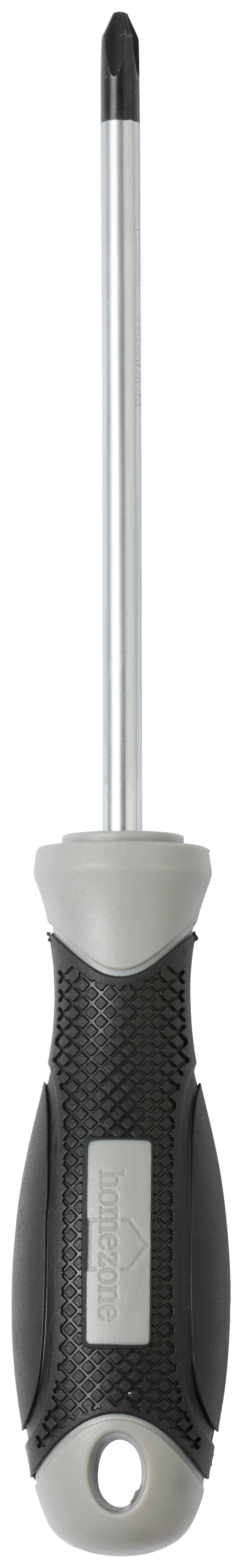 Schraubendreher Schraubendreher Ph2x125 Mm - Schwarz/Grau, Basics, Kunststoff/Metall (12,5cm) - Homezone