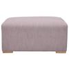 Hocker Vouge Altrosa BxHxT: 101x44x92 cm - Buchefarben/Altrosa, KONVENTIONELL, Textil (101/44/92cm) - Livetastic