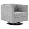 Designsessel Looks I - Chromfarben/Grau, Design, Textil (72/71/75cm) - LOOKS by W.Joop