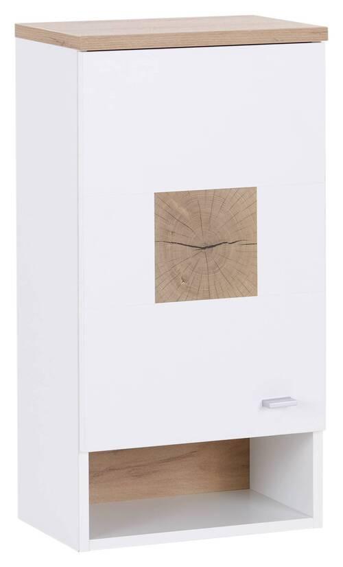 Hängeschrank Daniel Daels B:40cm Alpinweiß/artisan Eiche