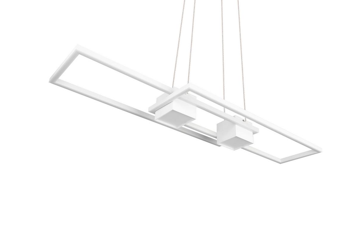 Led-pendelleuchte 347710431 Albany - Weiß, Design, Metall (100/28/150cm) - Trio Leuchten