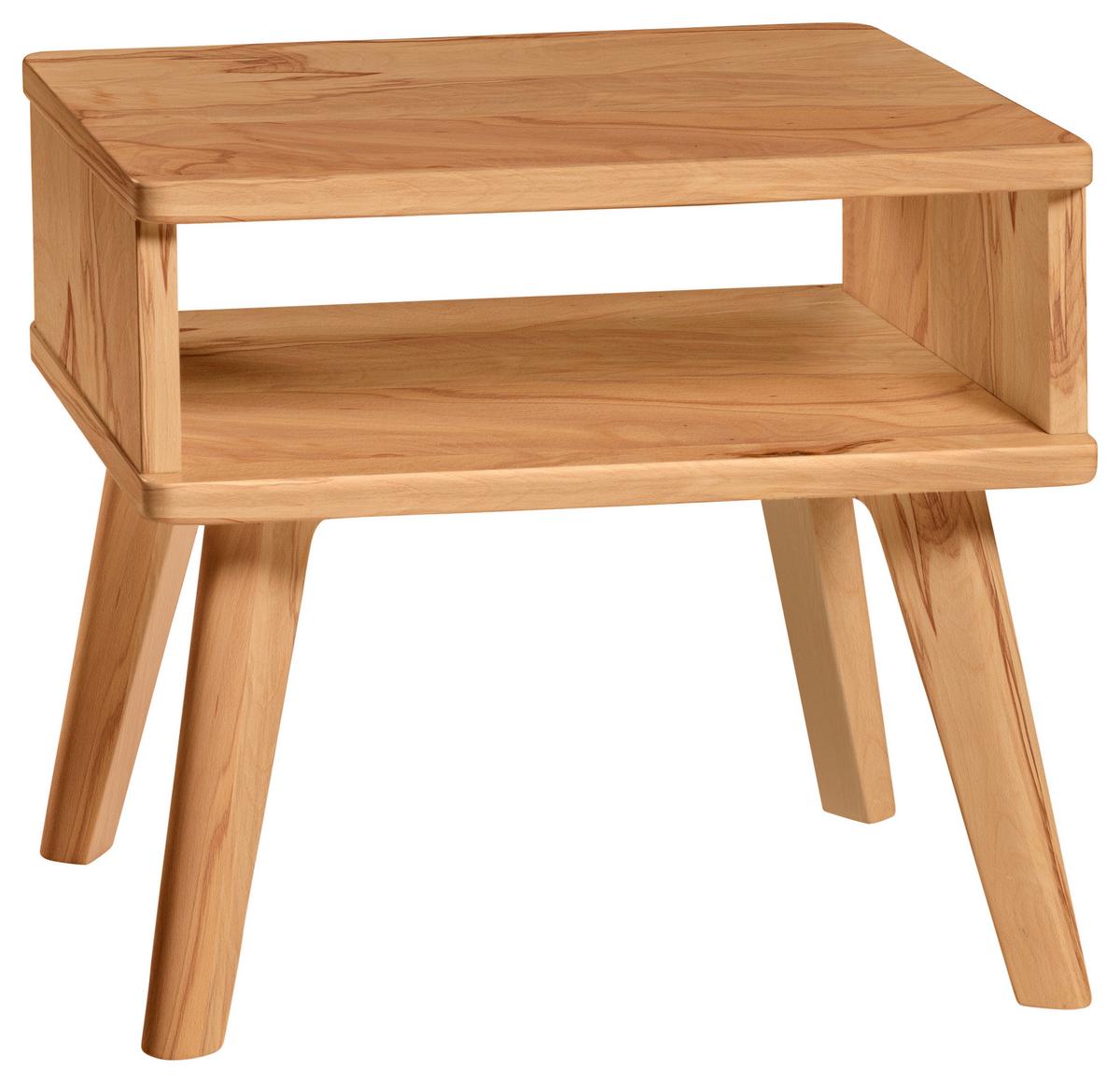 Nachtkästchen Lounge, Buchefarben B: 48 Cm - Buchefarben, Design, Holz (48/38/42cm) - Hasena